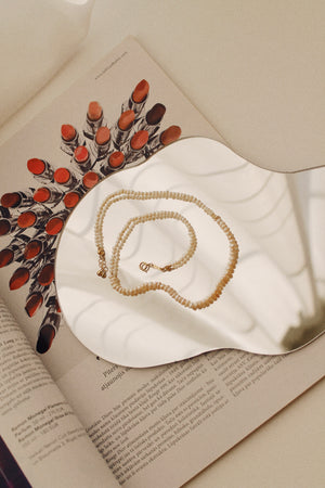 "Gold Pearl" necklace