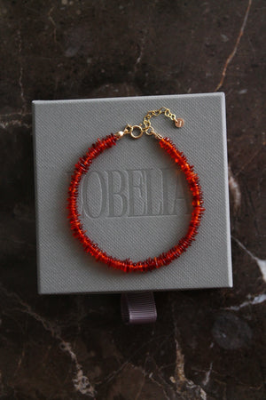 "Golden amber" bracelet
